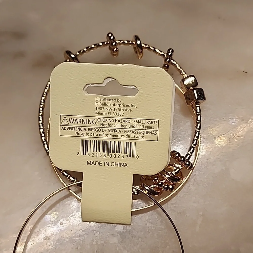 Gold Bangle Set - Picture 4 of 4